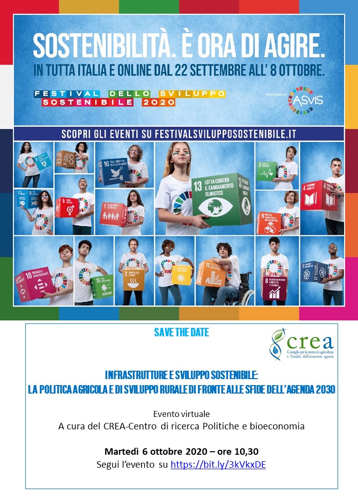 AGENDA 2030: LE POLITICHE AGRICOLE ALLA PROVA DELLA SOSTENIBILITA’