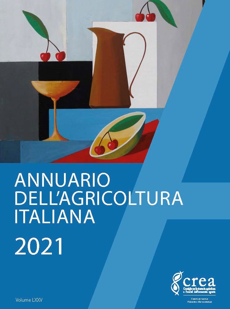 Agroalimentare: 75&deg; edizione dell&rsquo;Annuario CREA dell&rsquo;agricoltura italiana per un 2021 da record per export, prodotti di qualit&agrave; e biologico