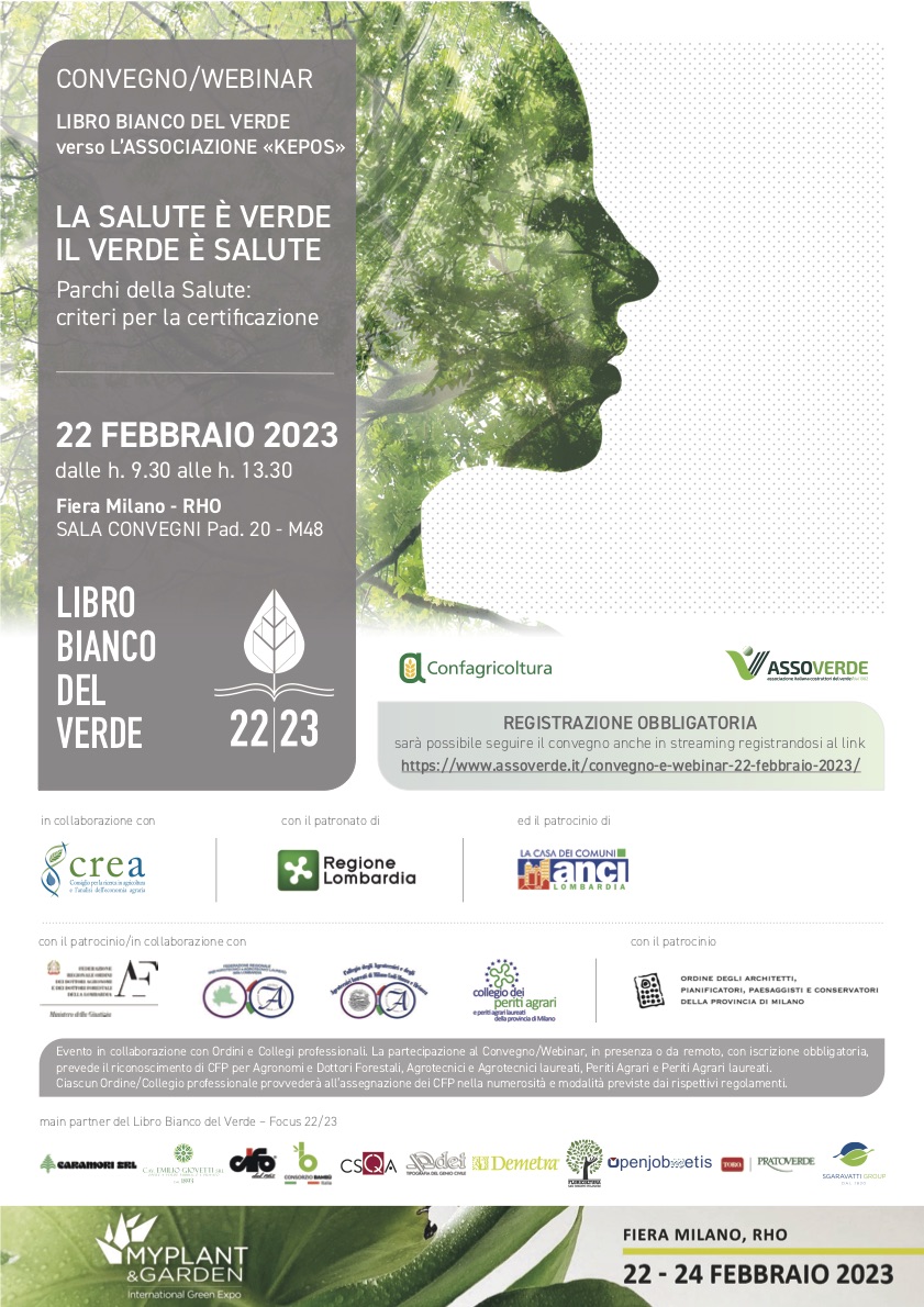 Il CREA protagonista del convegno Libro Bianco del Verde verso L&rsquo;Associazione &laquo;Kepos&raquo;