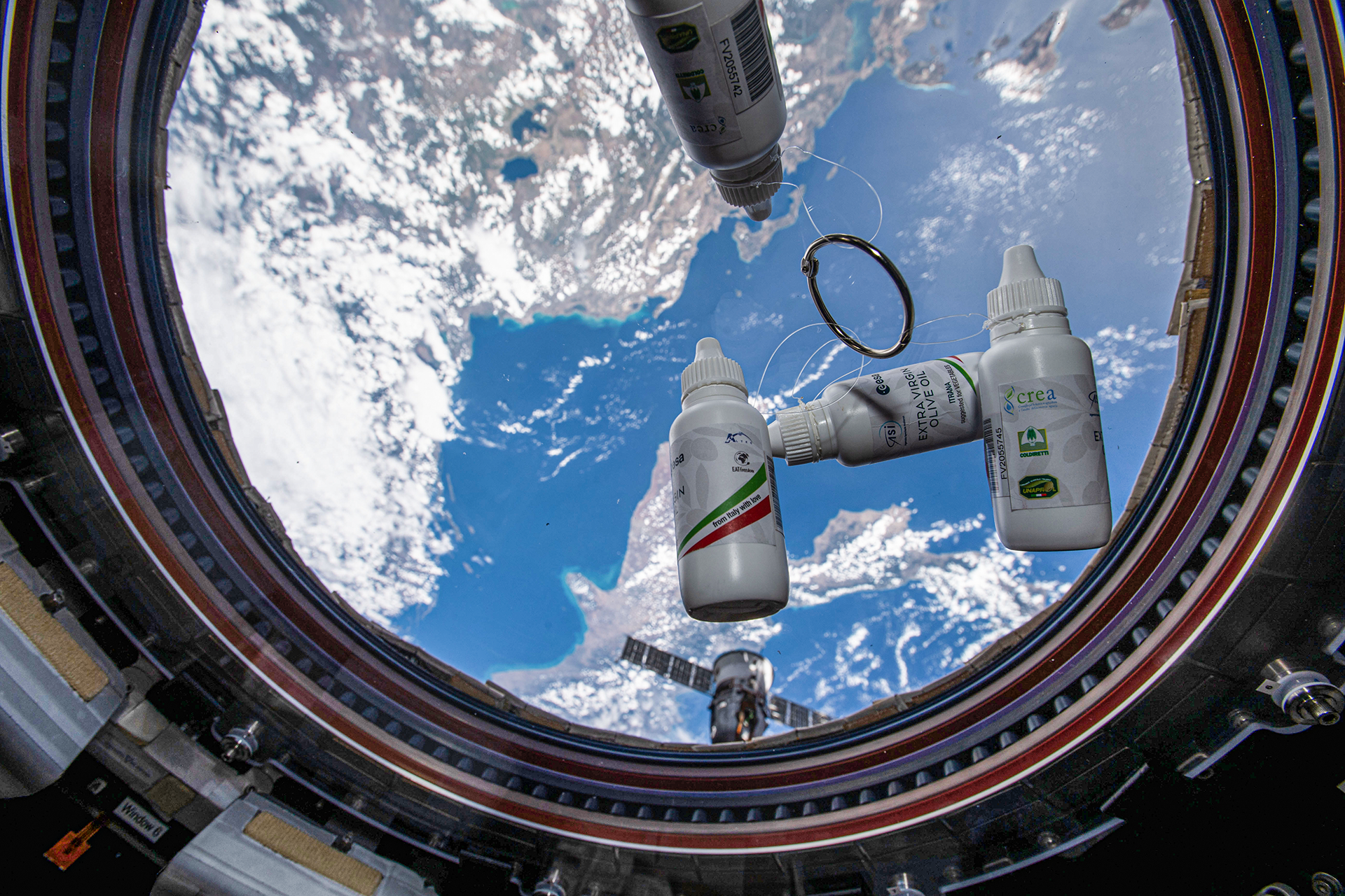 TORNA DALLO SPAZIO L’EXTRAVERGINE ITALIANO