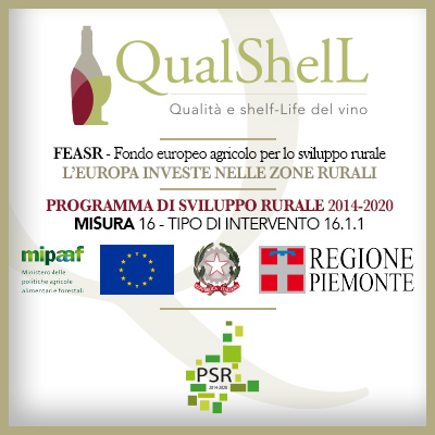 Progetto QualShelL – Qualità e shelf-Life del vino. PSR 2014-2020 Regione Piemonte – misura 16.1.1 Azione 2